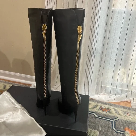 NEW Giuseppe Zanotti Ester Long Heel Boots Size 38